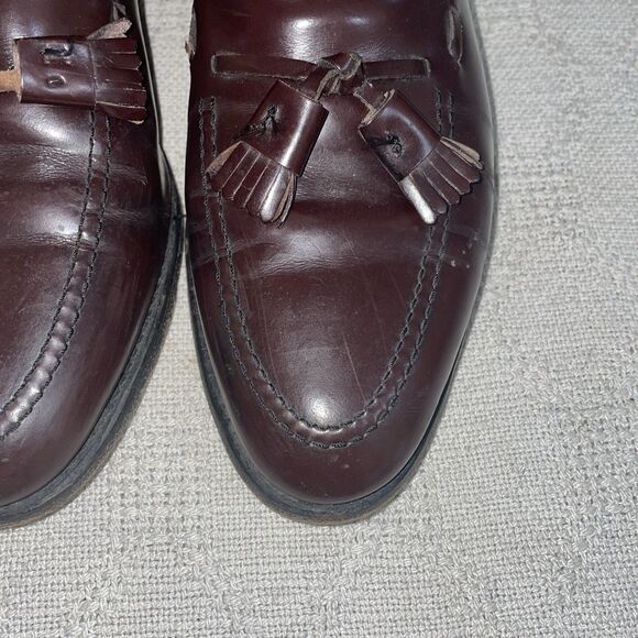 Allen Edmonds Grayson Men’s Dress Loafers Sz 11 B Brown Leather Business Formal - Picture 9 of 12